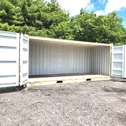 New One Trip 20’ Full Open Side Containers