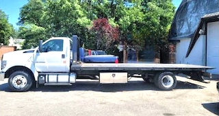 2017 FORD F650 WELD BUILT 22’ CAR CARRIER