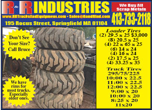 TRUCK TIRES AND LOADER TIRES
