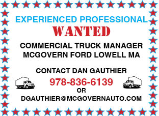 EXPERIENCED PROFESSIONAL  WANTED COMMERCIAL TRUCK MANAGER