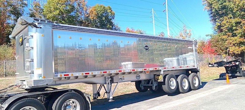 2022 MAC 34’ DUMP TRAILER