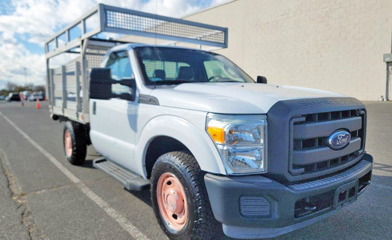 2013 FORD F250 RWD ALUMINUM RACK BODY