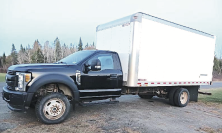 2018 FORD F550 VAN BODY