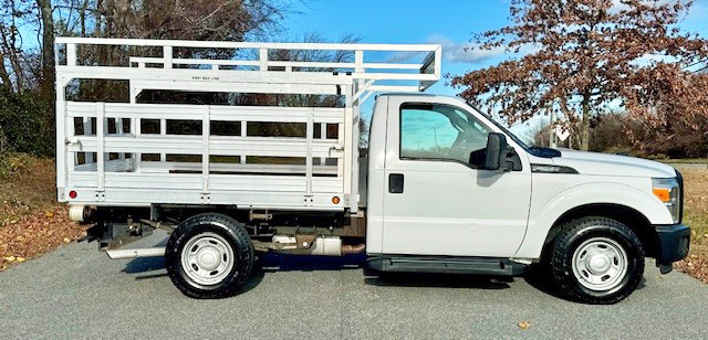 2013 FORD F250 RWD ALUMINUM RACK BODY