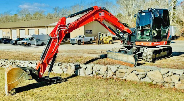 2024 KUBOTA KX 080-5 EXCAVATOR w/122 HOURS