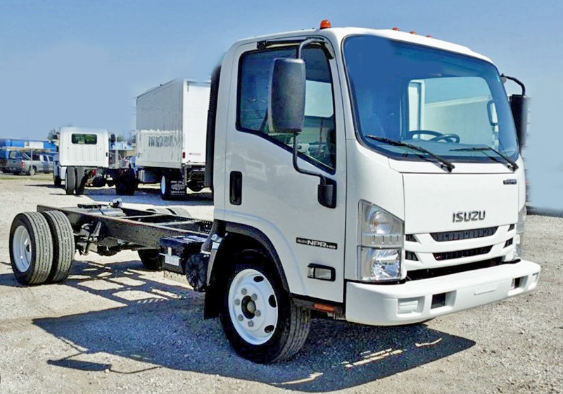 2019 ISUZU NPR HD CAB & CHASSIS