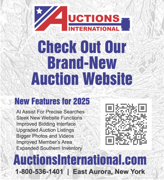 Check Out Our Brand-New Auction Website New Features for 2025