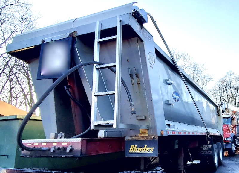 2016 RHODES 26’ STEEL DUMP TRAILER