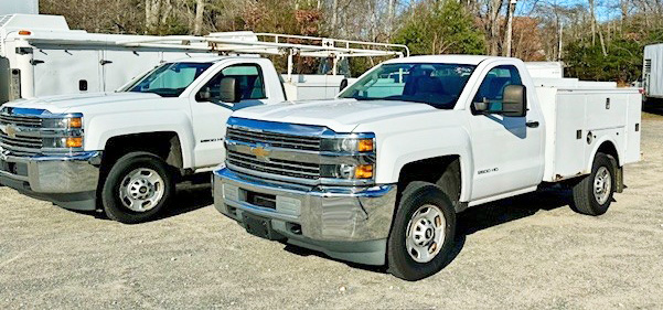 2015 CHEVROLET SILVERADO 2500 HD RWD 8’ UTILITY